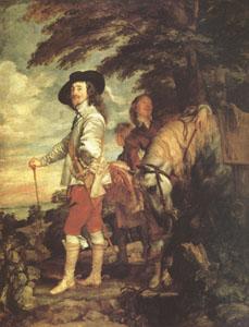 Anthony Van Dyck Charles I King of England Hunting (mk05) oil painting image